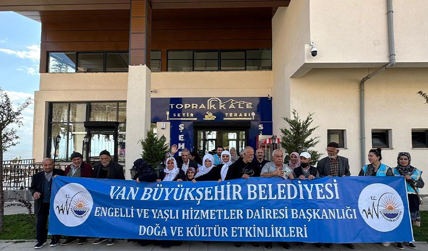 Van'da yaşlılar için gezi programı düzenlendi