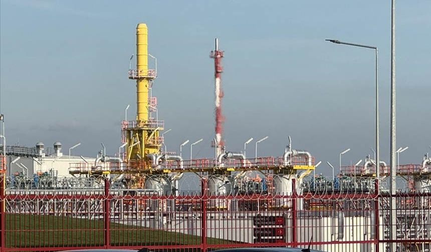 Silivri'de doğal gaz depolama tesisinde yangın çıktı