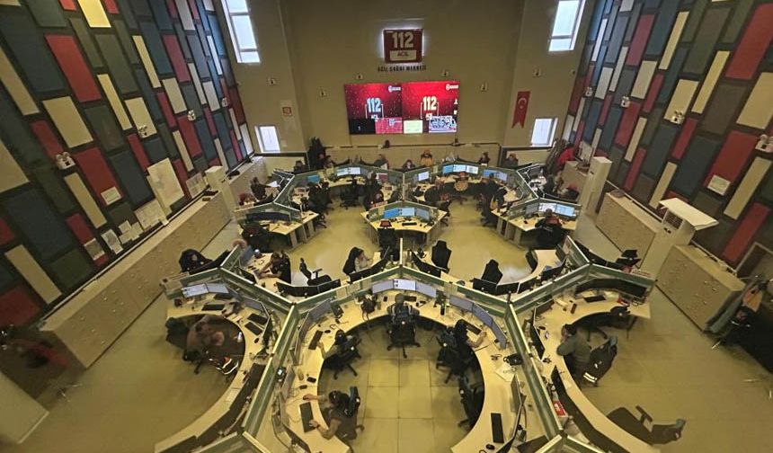 Van 112'de asılsız çağrılar yüzde 75'e geriledi