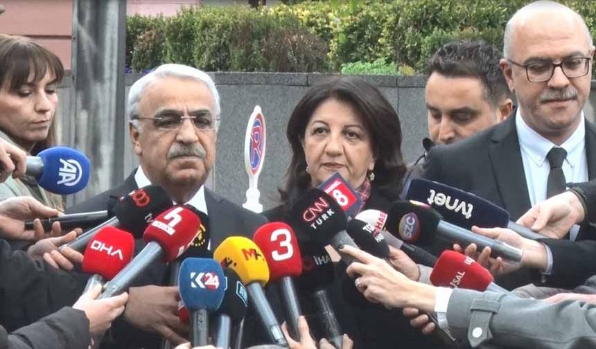 DEM Parti'den, Adalet Bakanı Tunç'a ziyaret