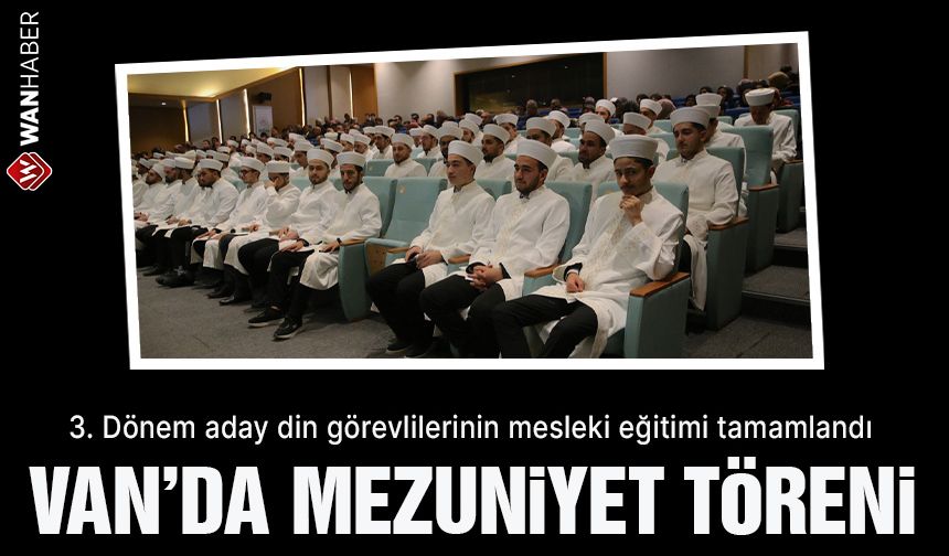 3. Dönem aday din görevlilerinin mesleki eğitimi tamamlandı