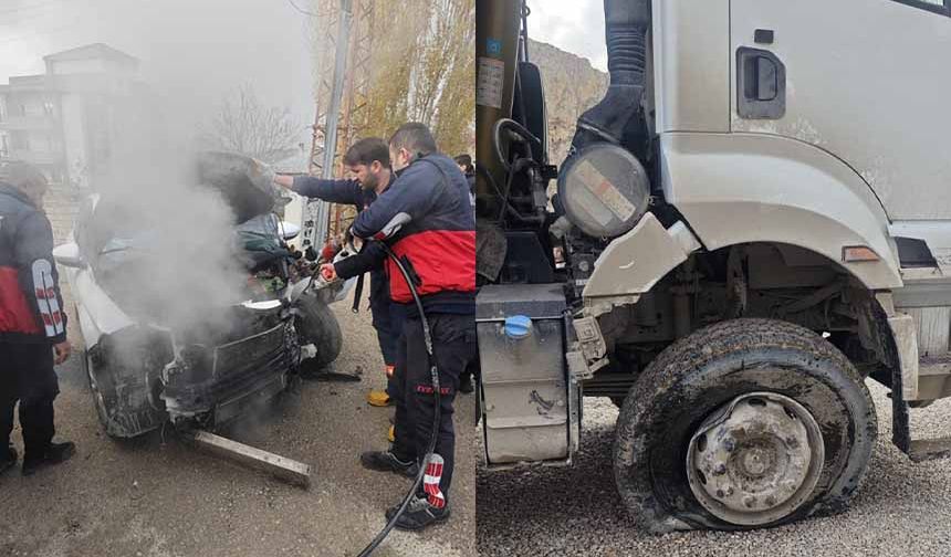 Van’da trafik kazası: 1 kişi yaralandı