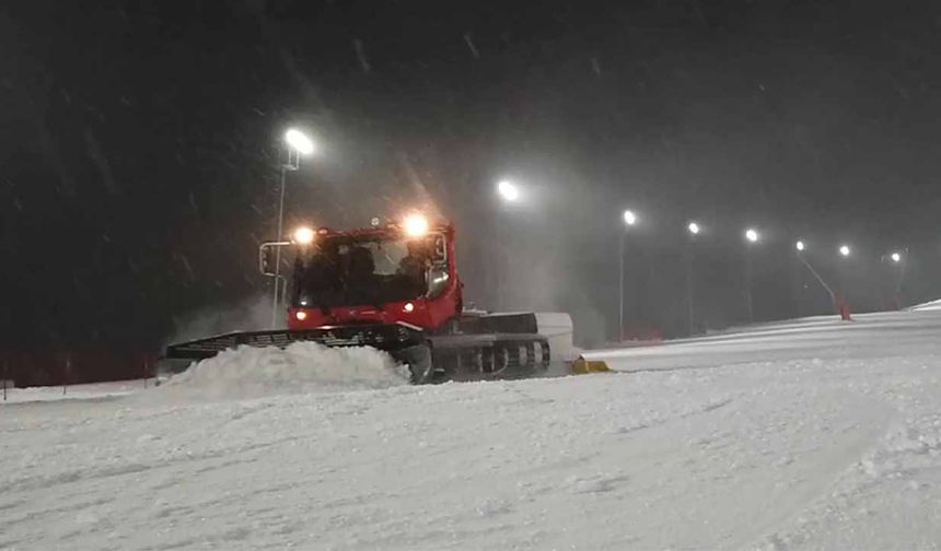 Palandöken, kayak sezonuna hazır