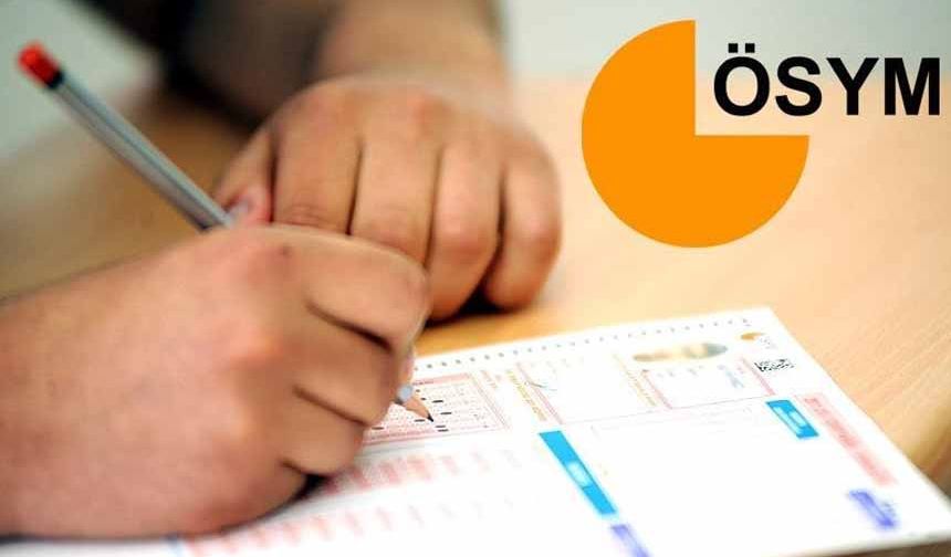 ÖSYM hafta sonu üç sınav düzenleyecek