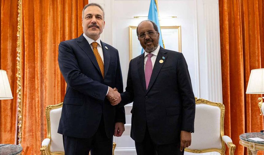 Bakan Fidan, Somali Cumhurbaşkanı ile görüştü