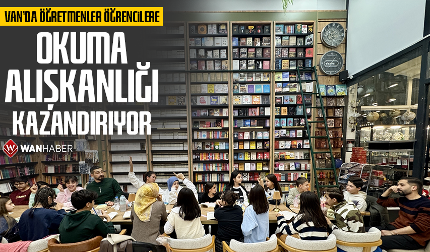 Öğretmenler "kitap tahlili" ile öğrencilere okuma alışkanlığı kazandırıyor