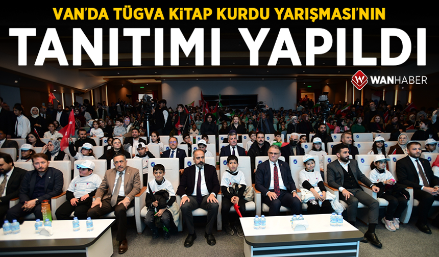 Van'da "TÜGVA Kitap Kurdu Yarışması"nın tanıtımı yapıldı