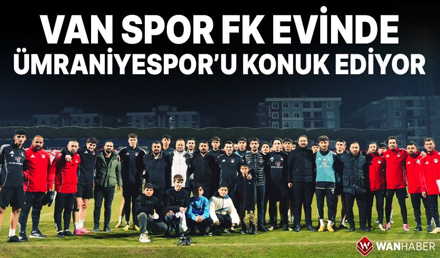 Vanspor evinde Ümraniyespor’u konuk edecek