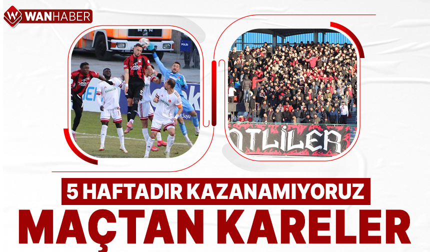 Vanspor - Ümraniyespor maçından kareler