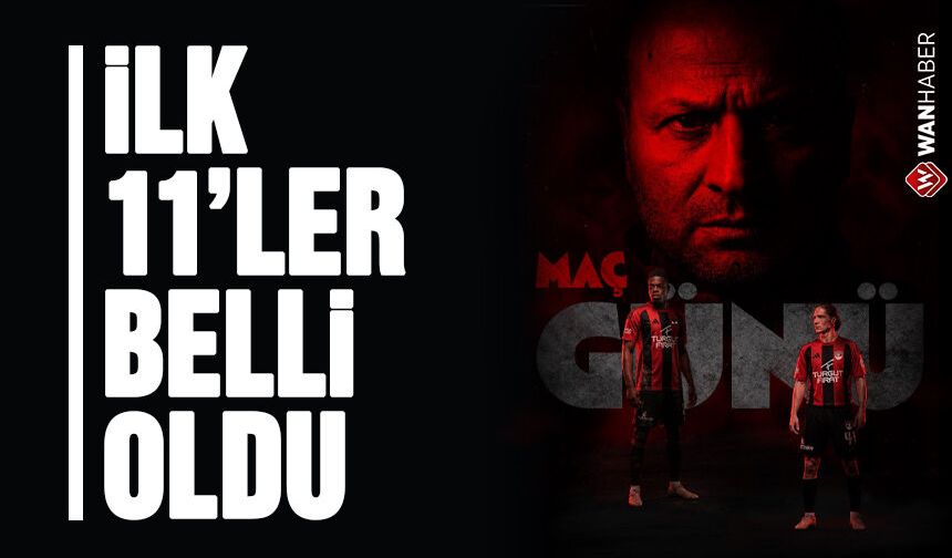 Vanspor'un Manisa FK karşısındaki ilk 11'i belli oldu