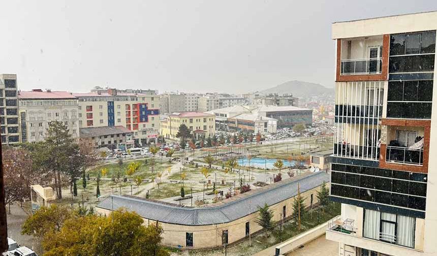 Van’da yağmur ve dolu hayatı olumsuz etkiledi