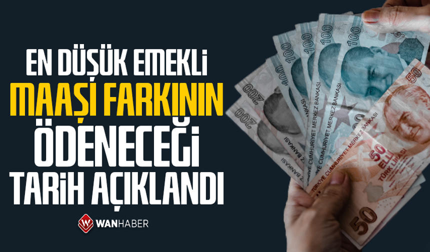 Emeklilere zam farkının ödeneceği tarih netleşti
