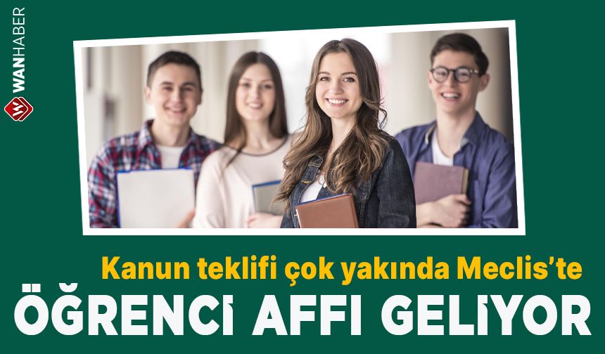 Üniversite öğrencilerine af yolda