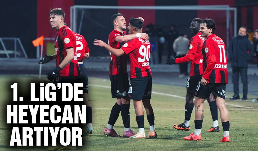 Trendyol 1. Lig’de heyecan artıyor