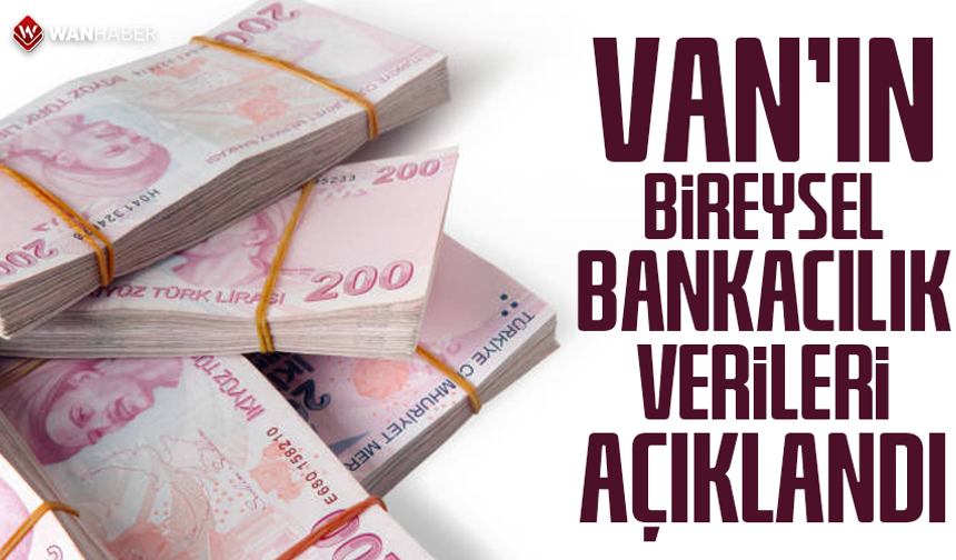 Van’ın bireysel bankacılık verileri açıklandı