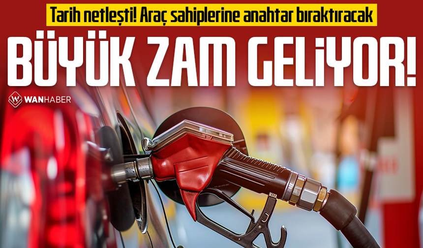 Tarih netleşti! Motorine dev zam geliyor