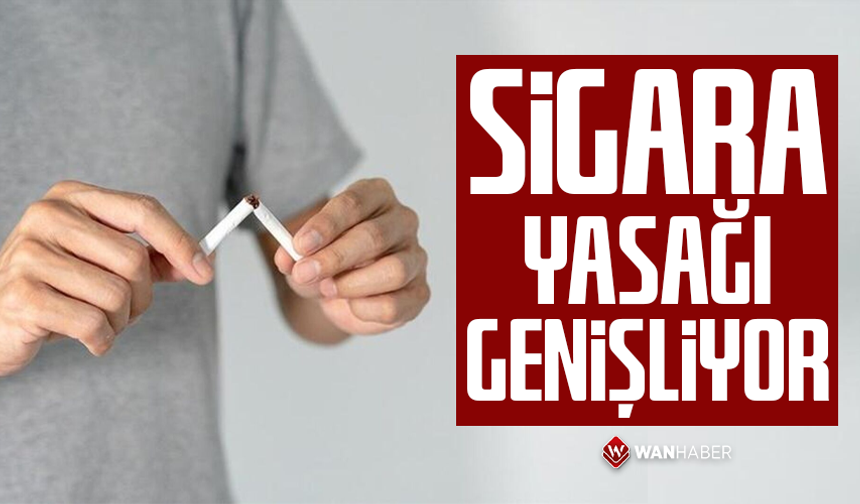 Sigara yasağı genişliyor! İki yerde daha sigara içilemeyecek