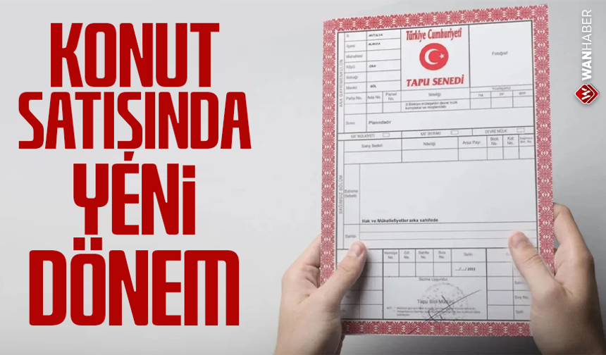 Konut satışında yeni dönem! 200 bin ilan kaldırılacak
