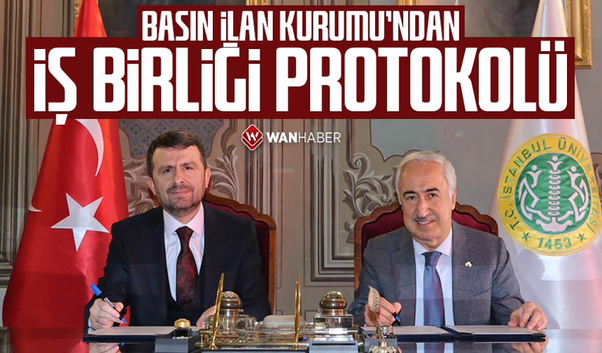 Basın İlan Kurumu'ndan iş birliği protokolü