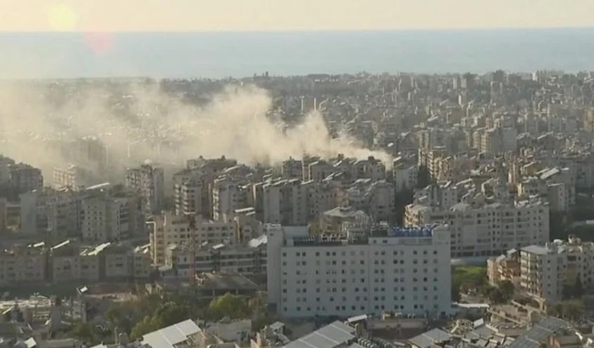 İsrail gece boyu Beyrut'a saldırdı