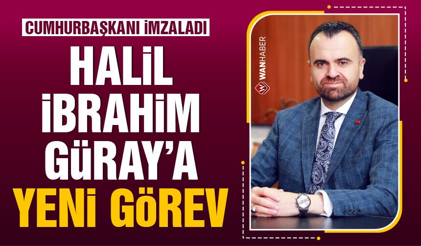 Halil İbrahim Güray DAP Bölge Kalkınma İdaresi Başkanlığına atandı