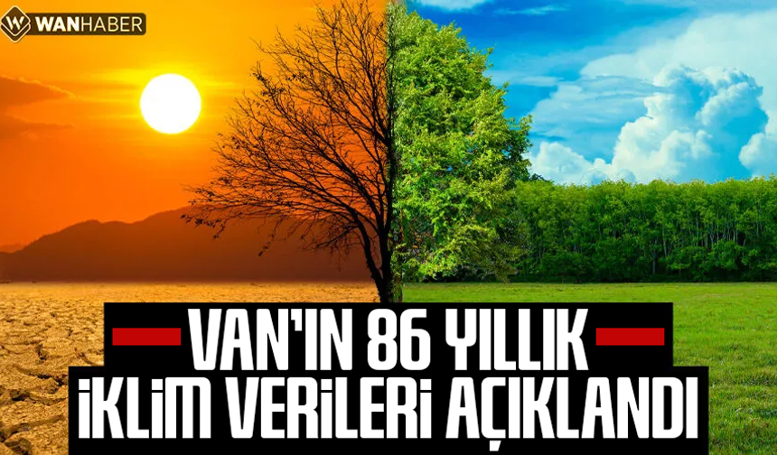 Van’ın 86 yıllık iklim verileri açıklandı