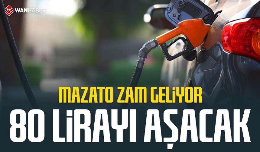 Mazota zam geliyor! 80 lirayı aşacak