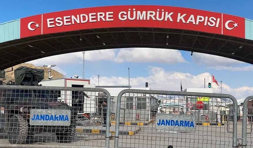 Esendere Sınır Kapısı'nda kısıtlama