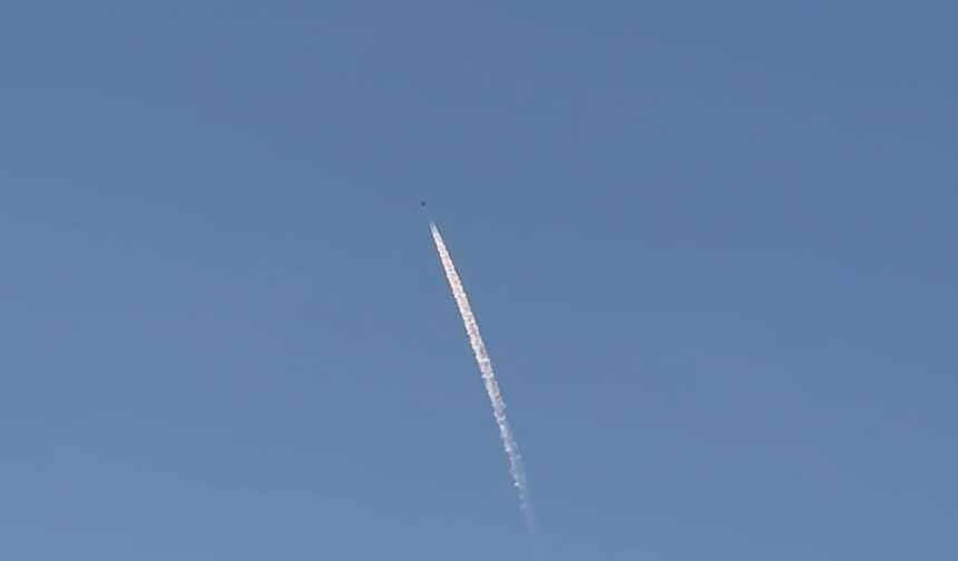 Savaş uçaklarından sınırda devriye uçuşu