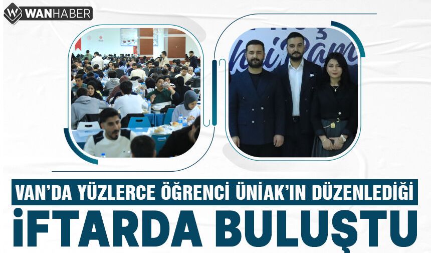 YYÜ’de ÜNİAK iftarı: Binden fazla öğrenci aynı sofrada buluştu