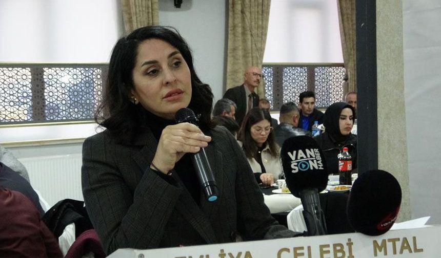 AK Parti Genel Başkan Yardımcısı Sevilay Tuncer Van'da vefa iftarına katıldı