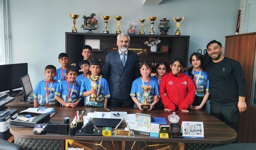 Süphan Ortaokulundan büyük başarı