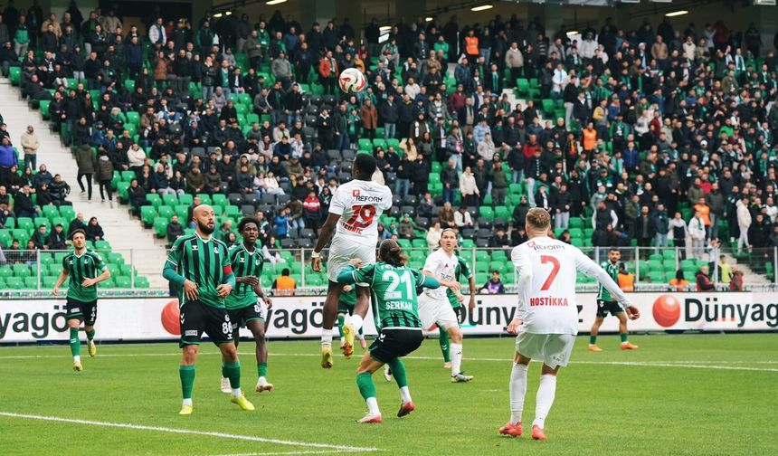Sakaryaspor - Vanspor maçından kareler