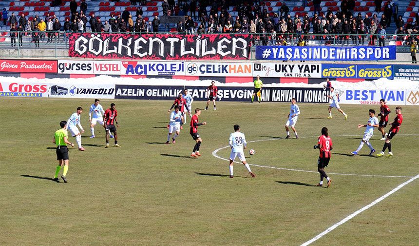 Vanspor tek golle kazandı!