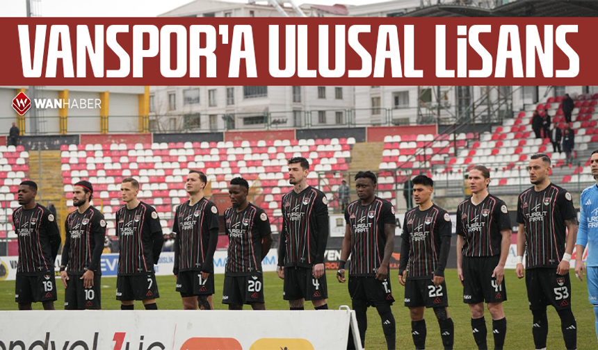 Vanspor’a Ulusal Lisans