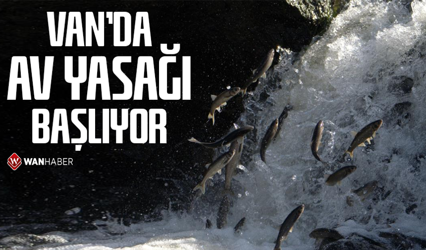 Van’da av yasağı başlıyor!