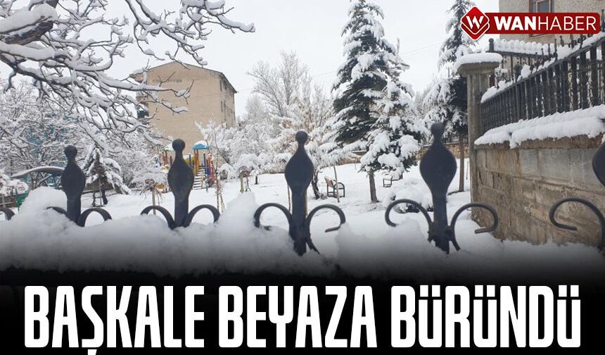 Başkale beyaza büründü