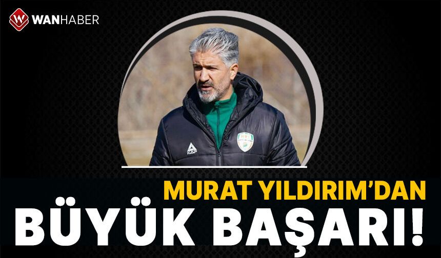 Vanlı teknik adam Murat Yıldırım’dan bir başarı daha!