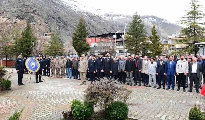 Çatak'ta Türk Polis Teşkilatı'nın 181. yılı kutlandı