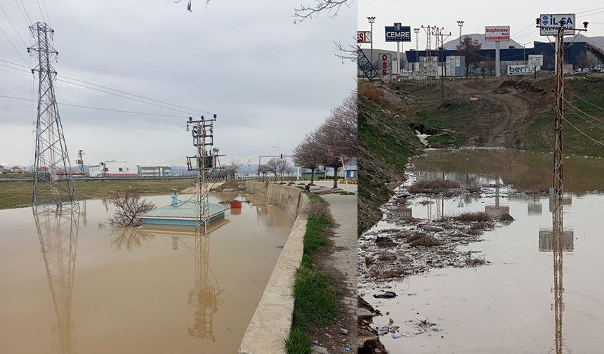 Tuşba’da terfi merkezi sular altında kaldı!