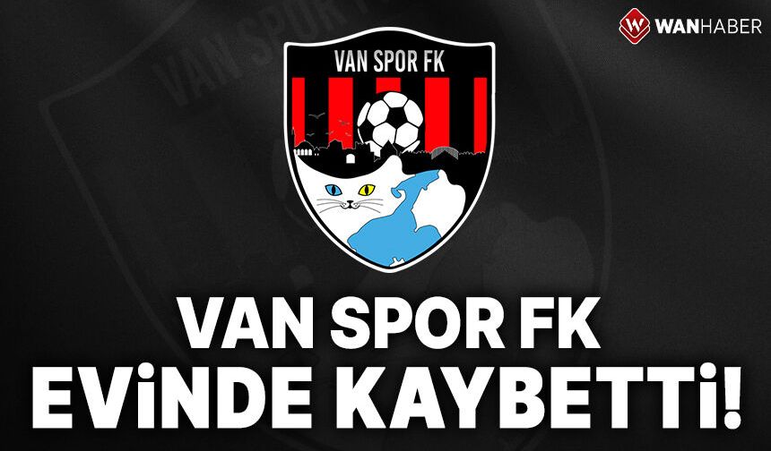 Vanspor FK, Manisa FK'ya 1-0 mağlup oldu