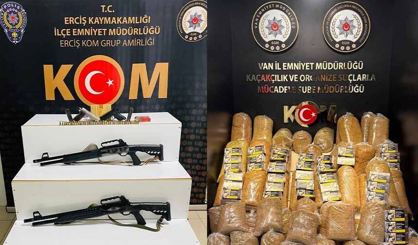 Van'da gümrük kaçakçılığı operasyonu!