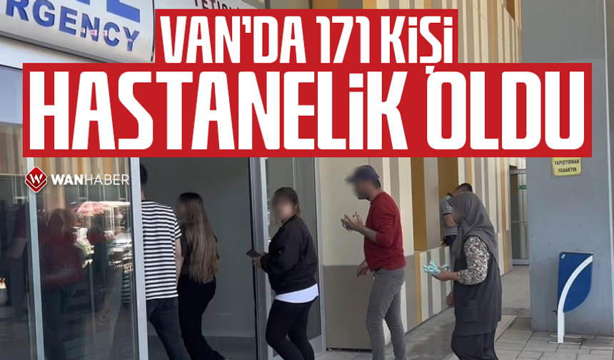 Van'da 171 acemi kasap hastanelik oldu