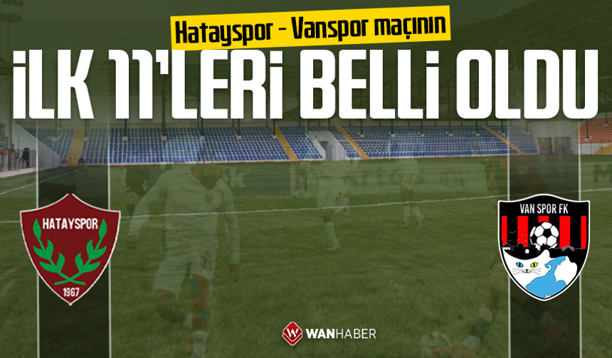 Vanspor’un son maç kadrosu belli oldu