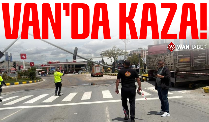 Van’da trafik kazası: 1 yaralı
