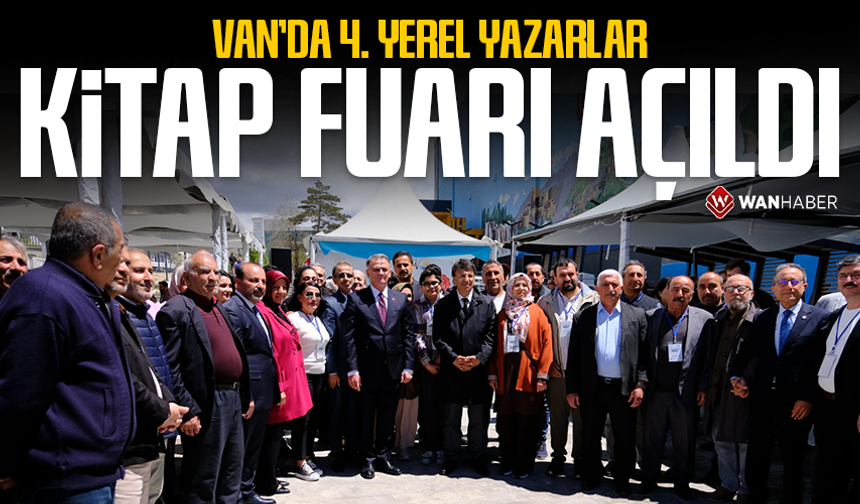Van’da 4. Yerel Yazarlar Kitap Fuarı açıldı
