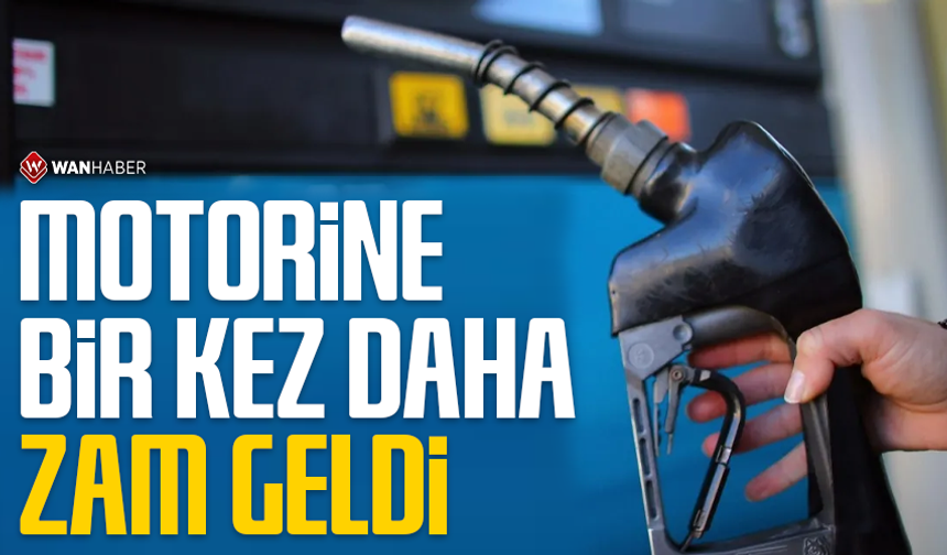 Motorine 1,10 lira zam: Pompa fiyatlarına yansıdı