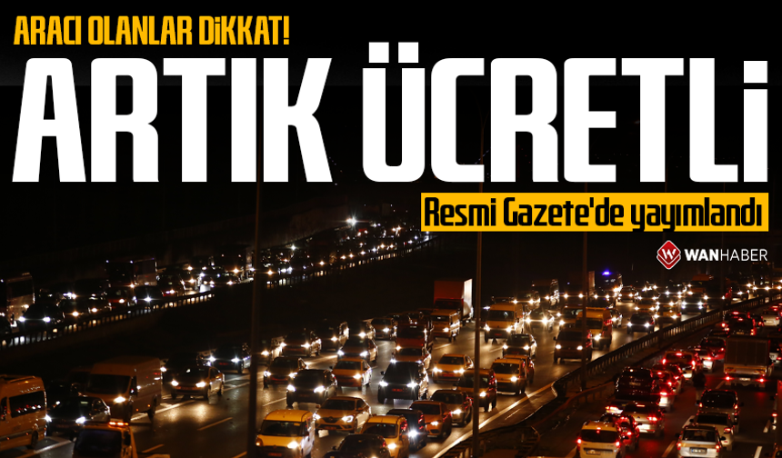 Noterlik kanununda değişiklik: Araç bilgilerine erişim artık ücretli