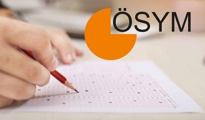 ÖSYM hafta sonu 3 sınav düzenleyecek