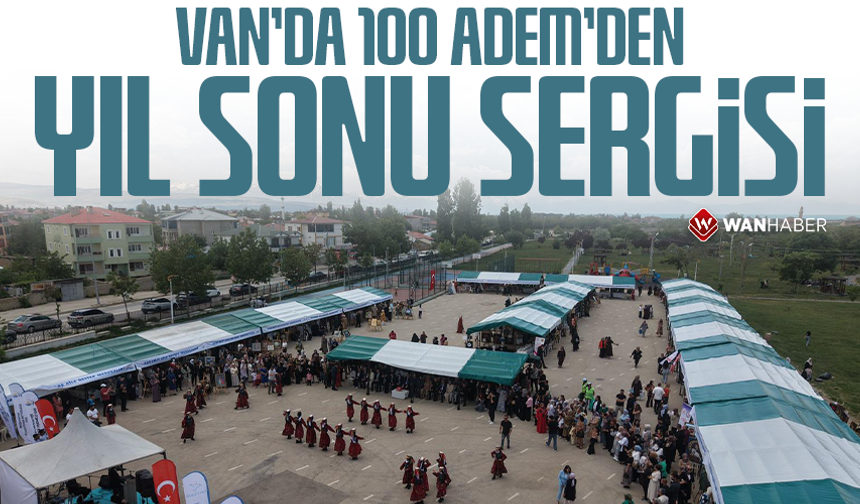 Van'da 100 ADEM’den yıl sonu sergisi